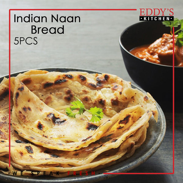 Indian Naan Bread (4pcs)  عيش النان الهندي