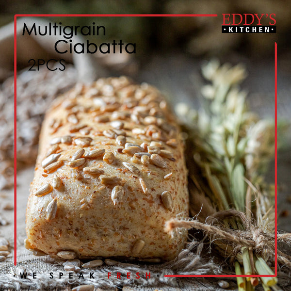 Multigrain Ciabatta (2)  خبز شيباتا بالحبوب