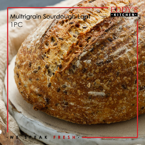 Multi Grains Sourdough Loaf (1pc )  صاوردو بني بالحبوب