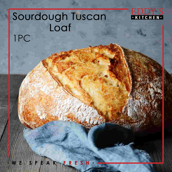 Sourdough Tuscan Loaf  (1pc )لوف صاوردو ابيض