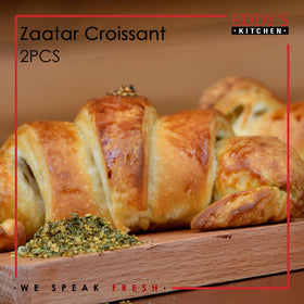 Zaatar Croissant (2Pcs)  كرواسون بالزعتر